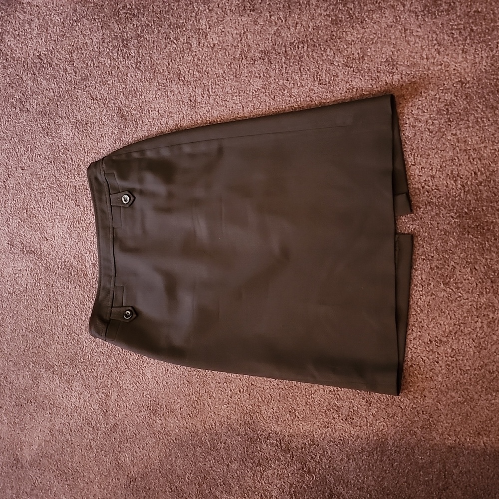 Ann Taylor Brown Skirt Size 6